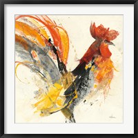 Festive Rooster I Fine Art Print