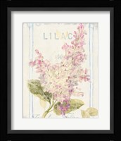 Floursack Florals V Framed Print