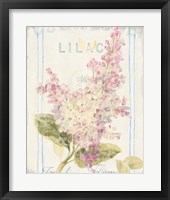 Floursack Florals V Framed Print