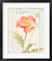 Floursack Florals IV Framed Print