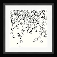 Bubbles III Framed Print