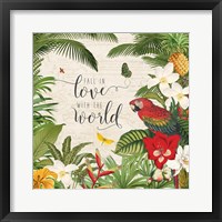 Parrot Paradise V Fine Art Print
