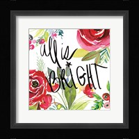 Scarlett O Christmas II Framed Print