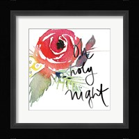 Scarlett O Christmas III Framed Print