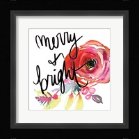 Scarlett O Christmas IV Framed Print