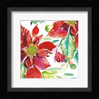Poinsettia Pretty II Fine Art Print