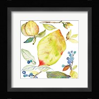 Harvest Rush I Framed Print