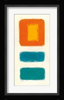 Isole Panel III Framed Print