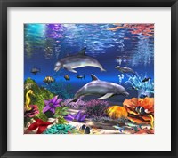 Beneath the Cerulean Sea Fine Art Print