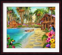 Date Palm Island Fine Art Print