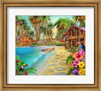 Date Palm Island Fine Art Print
