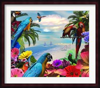 Macaw Island Fine Art Print