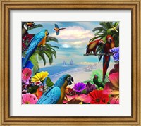 Macaw Island Fine Art Print