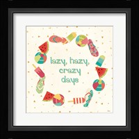 Fun in the Sun V Framed Print