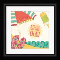 Fun in the Sun I Framed Print