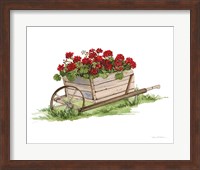 Life on the Farm Wheelbarrow Element Fine Art Print