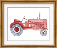 Life on the Farm Tractor Element Fine Art Print