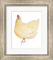 Life on the Farm Chicken Element II Fine Art Print