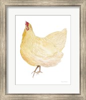 Life on the Farm Chicken Element II Fine Art Print