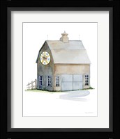 Life on the Farm Barn Element IV Framed Print