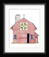 Life on the Farm Barn Element I Framed Print
