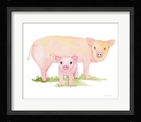 Life on the Farm Animal Element IV Framed Print