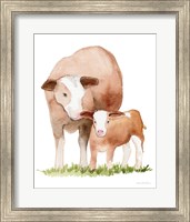 Life on the Farm Animal Element I Fine Art Print