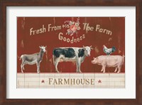 Farm Patchwork II Fine Art Print
