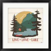 Vintage Lake VII Fine Art Print
