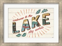 Vintage Lake I Fine Art Print