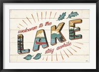 Vintage Lake I Fine Art Print