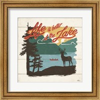Vintage Lake IV Fine Art Print
