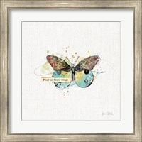 Thoughtful Butterflies III Fine Art Print