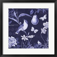 Botanical Blue V Framed Print