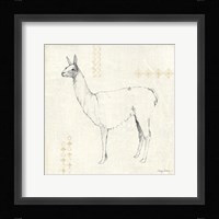 Llama Land VIII Framed Print