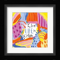 Abstract Affirmations III Framed Print