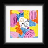 Abstract Affirmations IV Framed Print