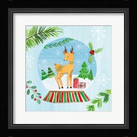 Snow Globe Animals I Fine Art Print