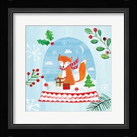 Snow Globe Animals III Fine Art Print