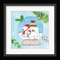 Snow Globe Animals II Fine Art Print