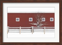 Red Bitterroot Barn Fine Art Print