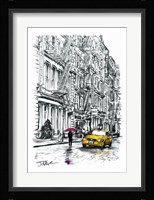 Fire Escapes Study Fine Art Print