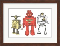 Three Robots Fine Art Print