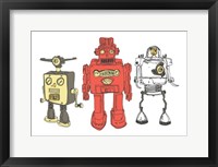 Three Robots Fine Art Print