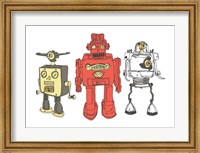 Three Robots Fine Art Print