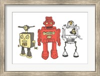 Three Robots Fine Art Print