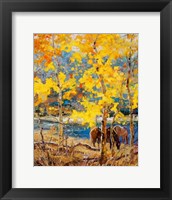Fall Grazing Fine Art Print