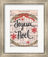 Joyeux Noel Fine Art Print