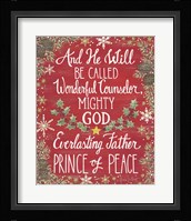 And He Will Be Called Fine Art Print