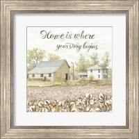 Home Is Where Your Story Begins Fine Art Print